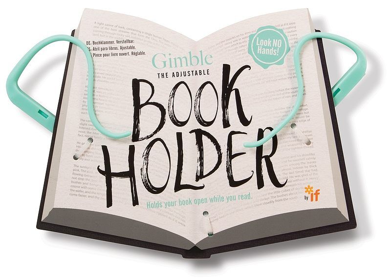 Gimble book holder miętowy uchwyt do książki