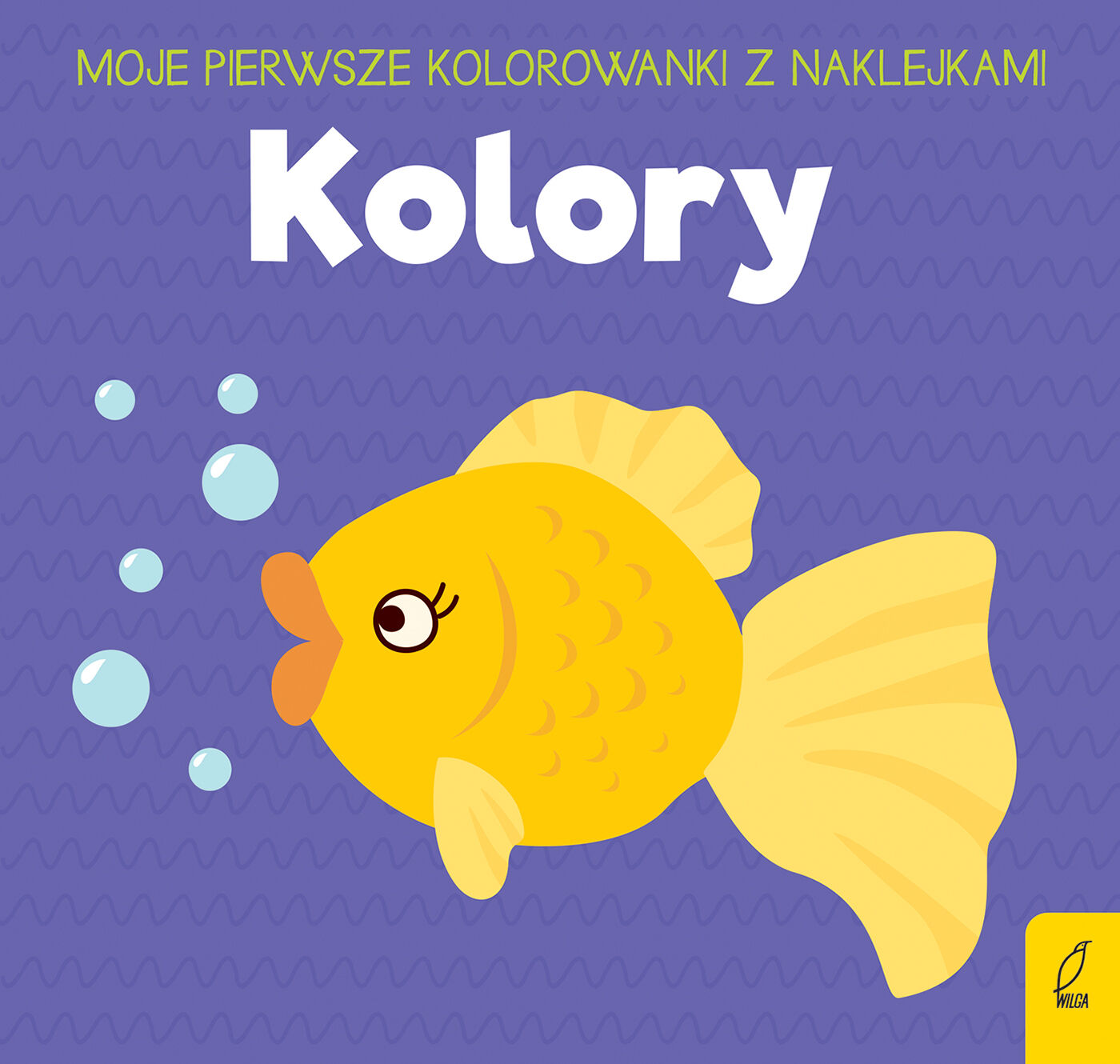 Moje pierwsze kolorowanki z naklejkami. Kolory
