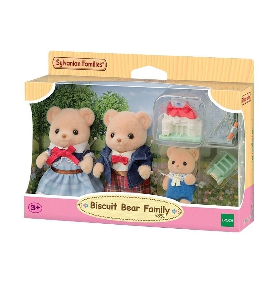 Sylvanian Families Rodzina ciasteczkowych misiów 5851