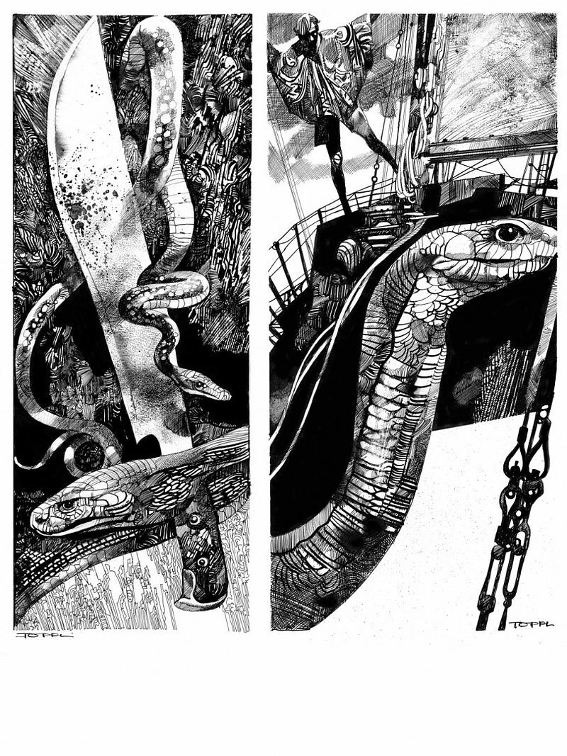Toppi. Galeria: Bestiariusz