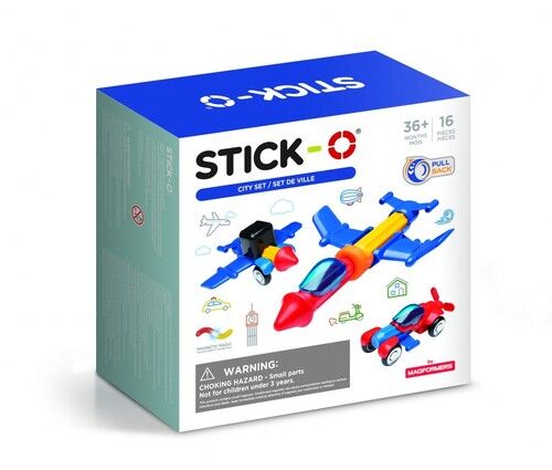 Magformers Stick-O Zestaw miejski 16 elementów