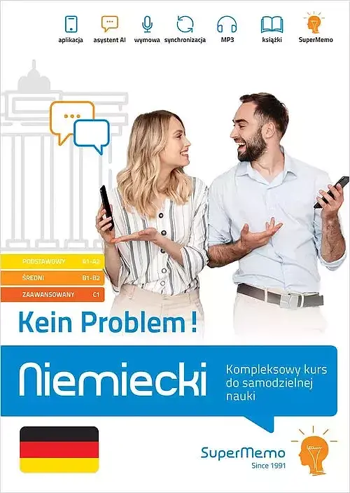 Niemiecki Kein Problem Kompleksowy kurs do samodzielnej nauki (poziom A1-C1)