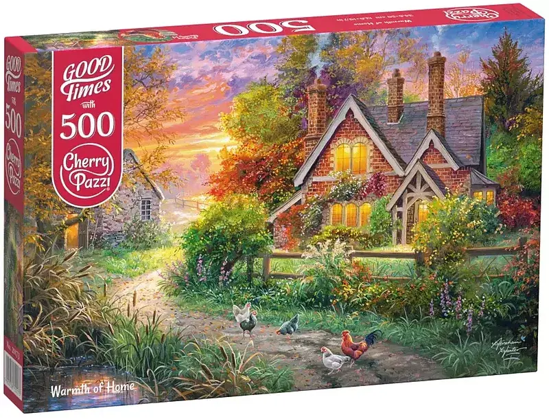 Puzzle 500 cherrypazzi  warmth of home 20173