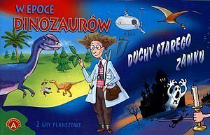 W epoce dinozaurów. Duchy starego zamku. 2 gry planszowe