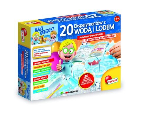 Mały Geniusz 20 eksperymentów z wodą i lodem