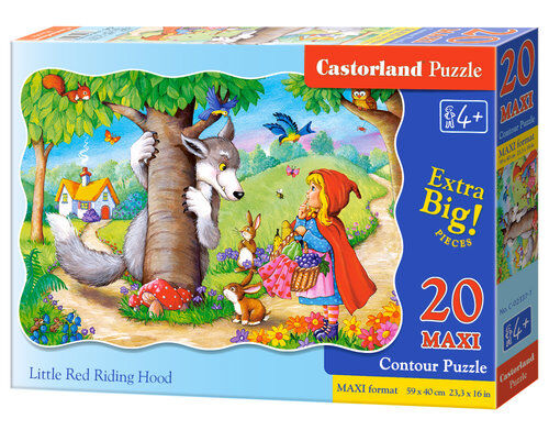 Puzzle Maxi Konturowe:Little Red Riding Hood 20