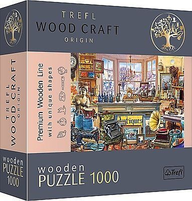 Puzzle 1000 drewniane sklep z antykami 20175