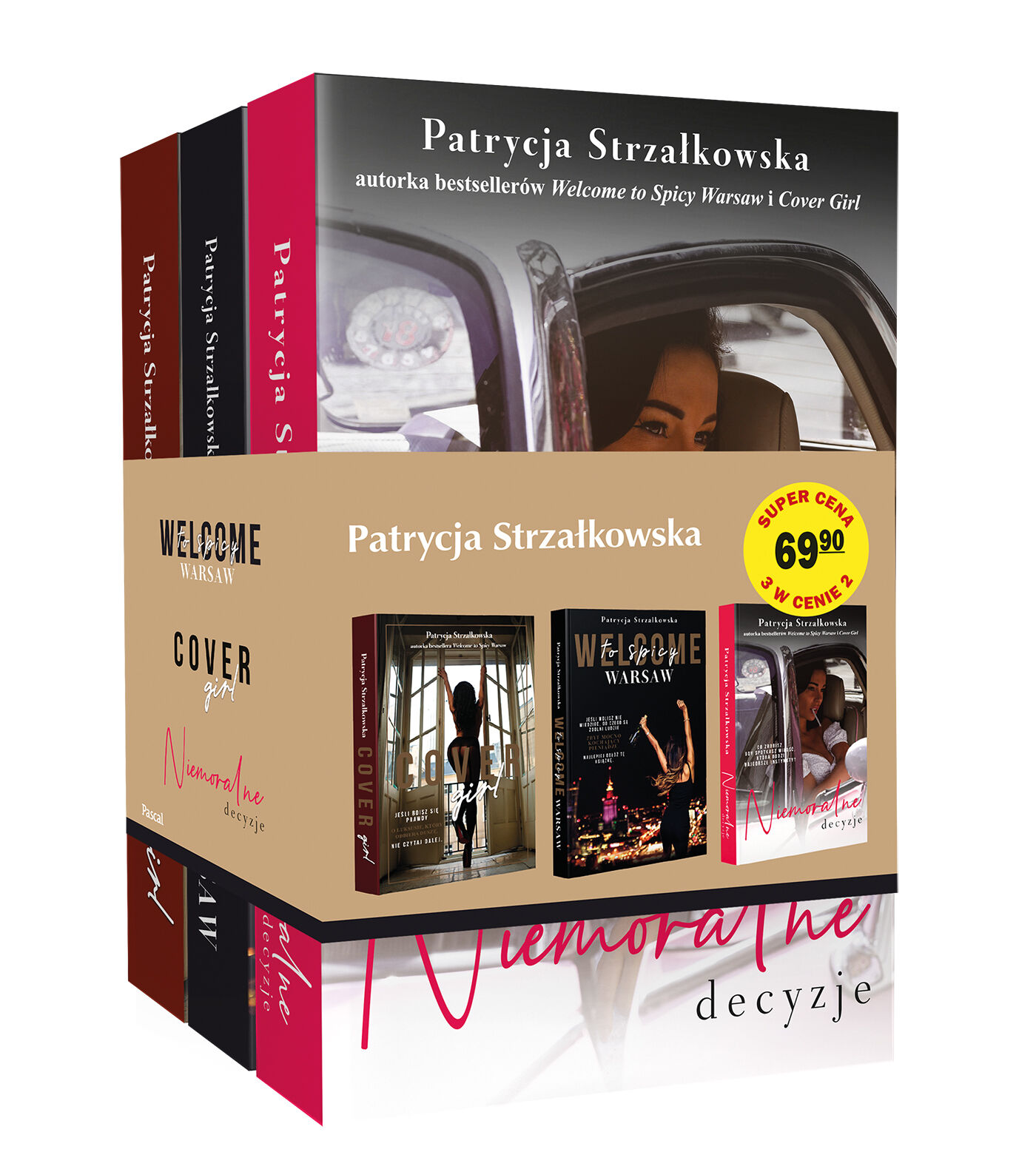Pakiet: Welcome to spicy Warsaw / Cover Girl / Niemoralne decyzje
