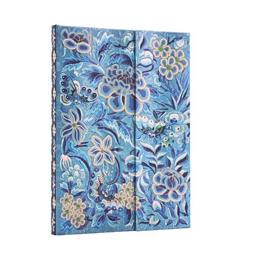 Notatnik w linie Paperblanks Blue Willow Midi