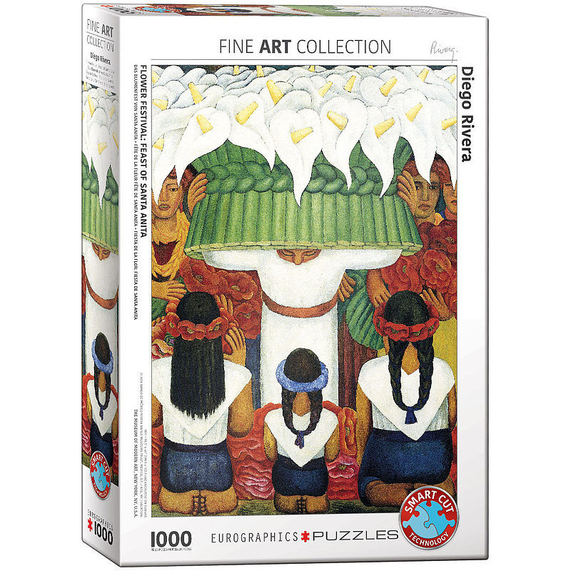 Puzzle 1000 flower festival feast 6000-0798