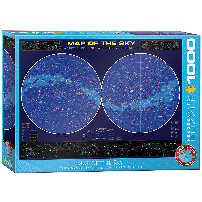 Puzzle 1000 map of the sky 6000-1010