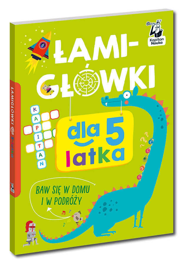 Łamigłówki dla 5-latka. Kapitan Nauka
