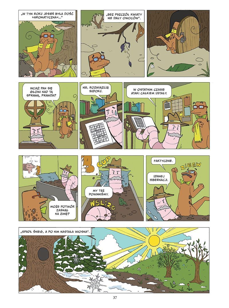 Niesamowity Szerlok Worms - 01 - W sieci kłamstw