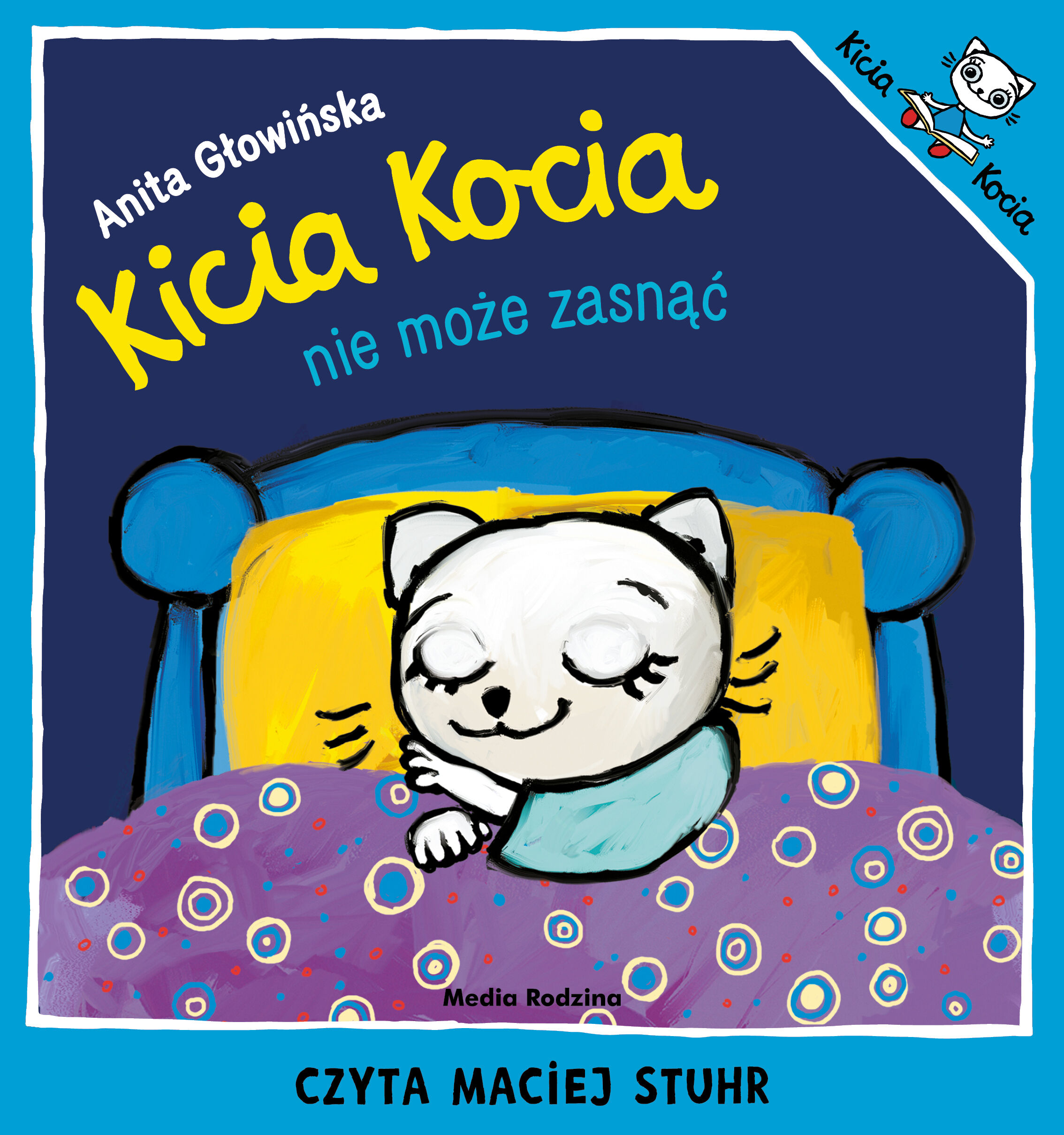 Kicia Kocia nie może zasnąć (audiobook MP3)