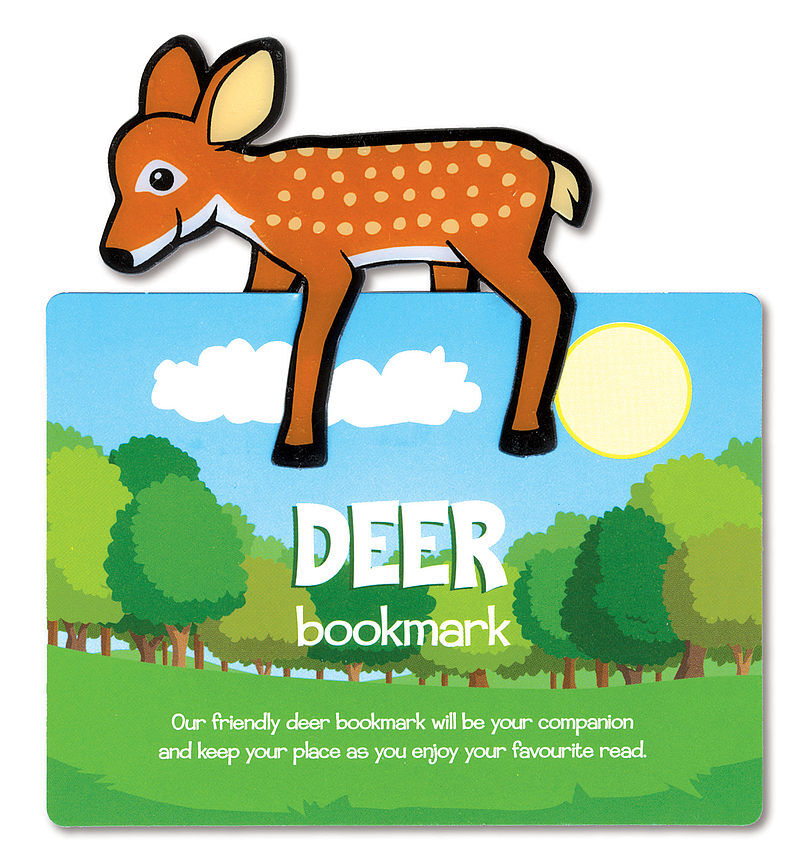 Zwierzęca zakładka do książki deer jeleń