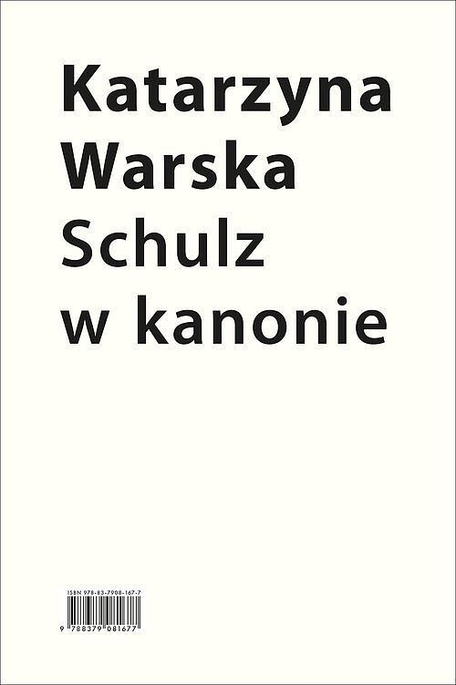 Schulz w kanonie