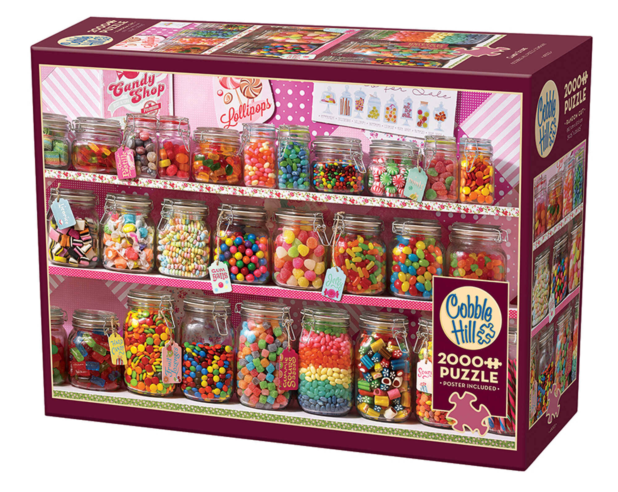Puzzle 2000 Sklep ze słodyczami 112184