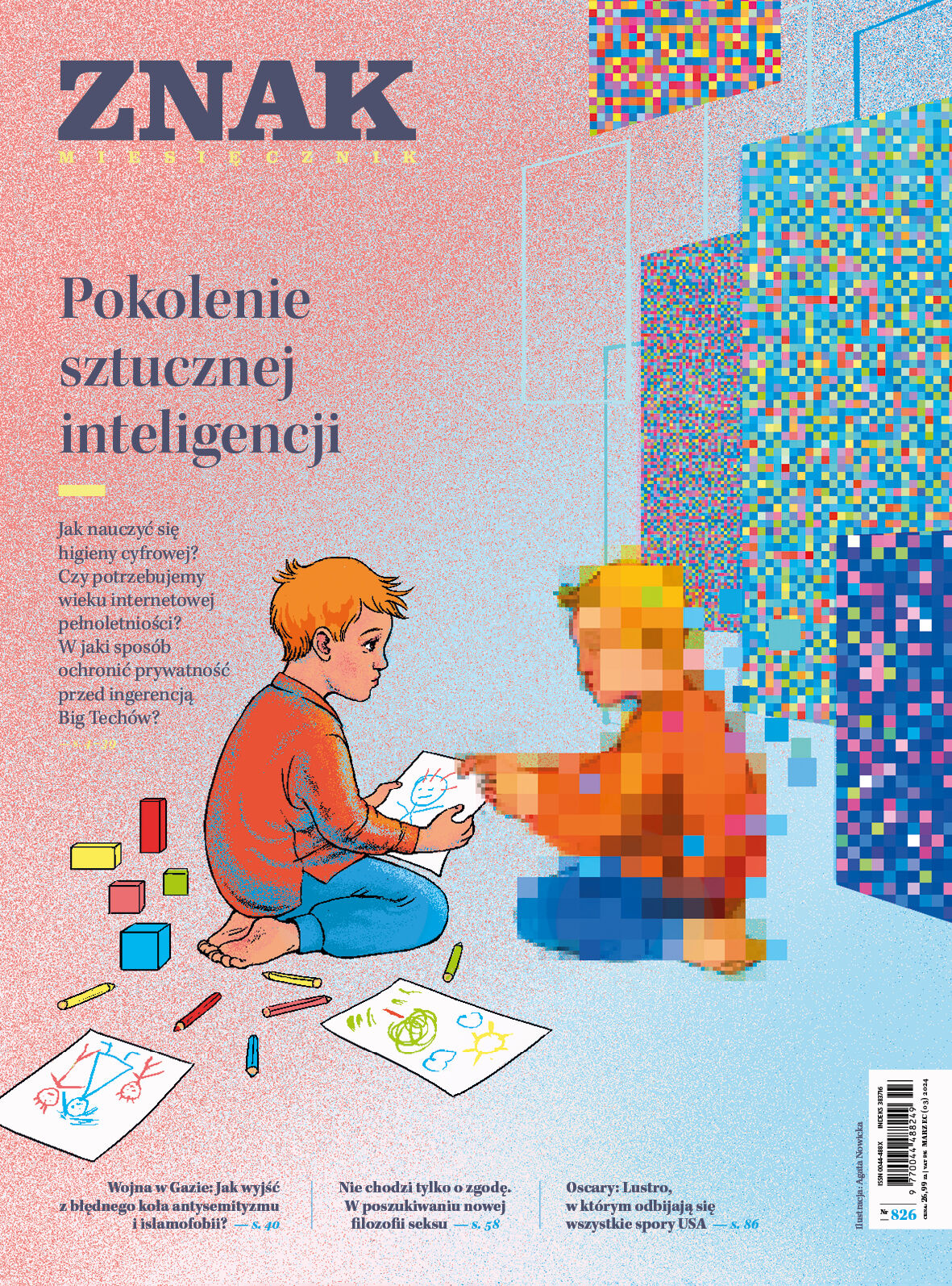Miesięcznik ZNAK 826 (03/2024) - Pokolenie sztucznej inteligencji
