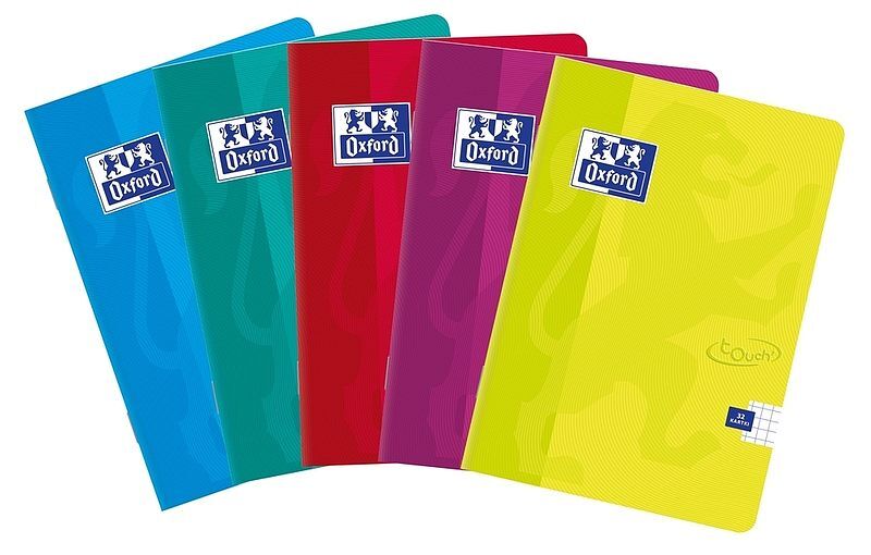 Zeszyt a5 32k kratka oxford touch mix pakiet 10 sztuk
