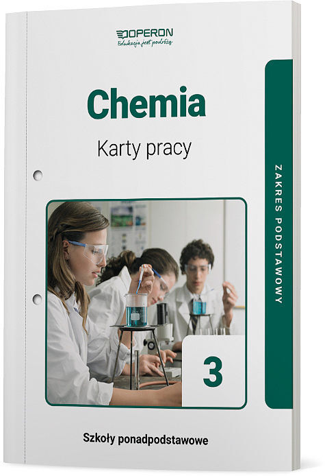 Chemia karty pracy ucznia 3 liceum i technikum zakres podstawowy
