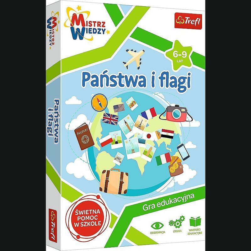 Mistrz Wiedzy Państwa i flagi