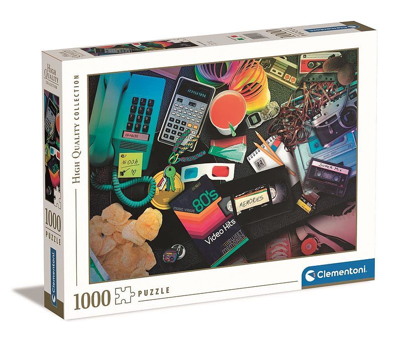 Puzzle 1000 hq 80s nostalgia 39649