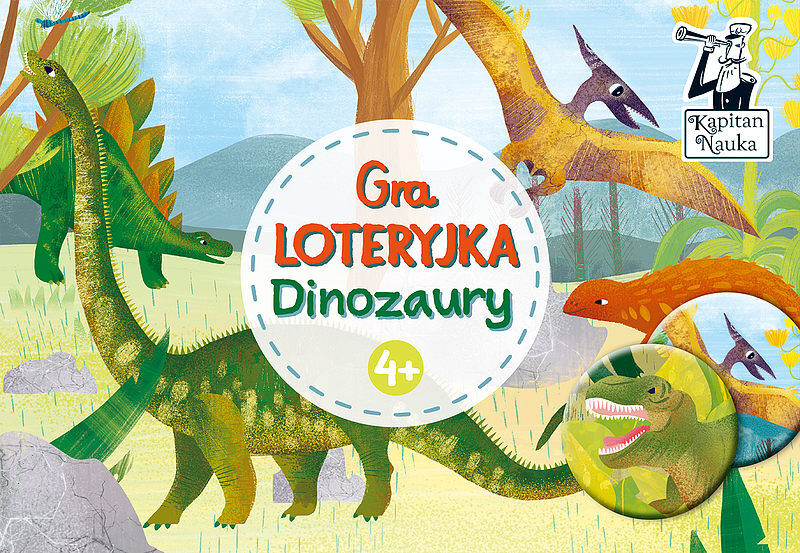 Dinozaury. Loteryjka. Kapitan Nauka