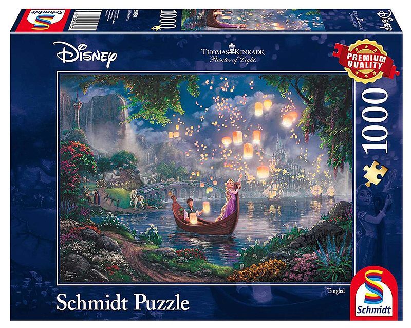 Puzzle 1000 pq t. Kinkade roszpunka