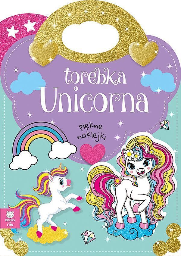Torebka unicorny. Kolorowanka