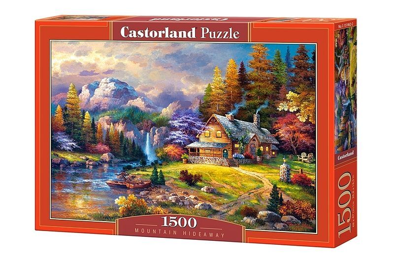 Puzzle 1500 górskie schronisko c-151462-2