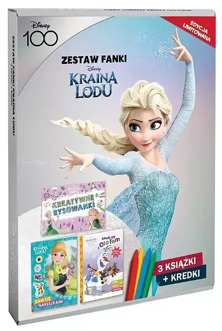 Disney kraina lodu zestaw fanki st-9111