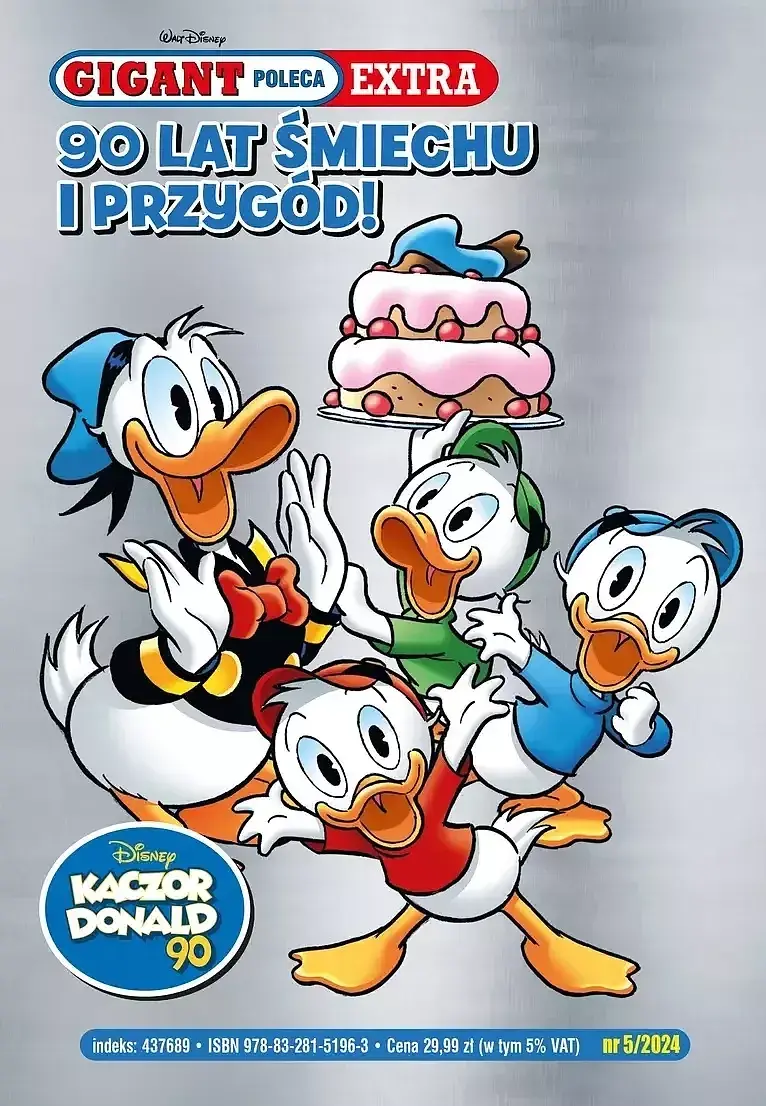 Gigant Poleca Extra - 23 - 90 lat śmiechu i przygód (5/2024)