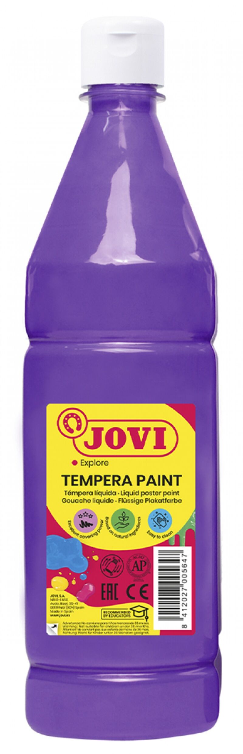 Farba plakatowa JOVI 1000ml fioletowa