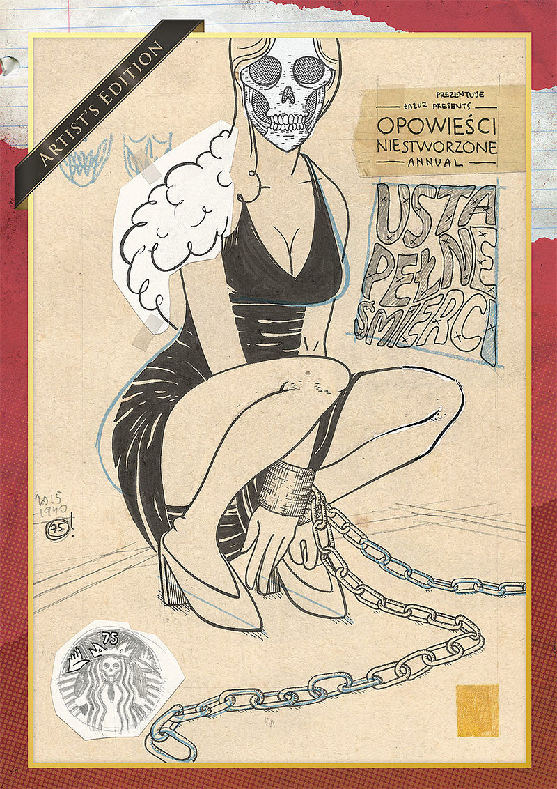 Opowieści niestworzone - Usta pełne śmierci - Wielka Kolekcja Komiksów Łazura / Artist's Edition