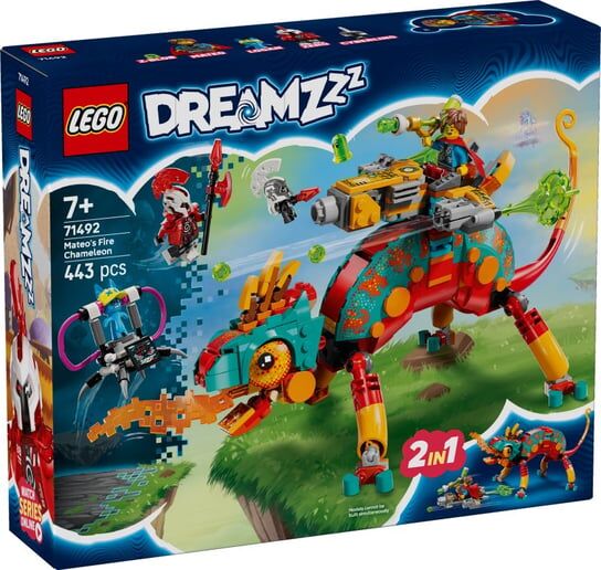 LEGO DREAMZzz Ognisty kameleon Mateo 71492
