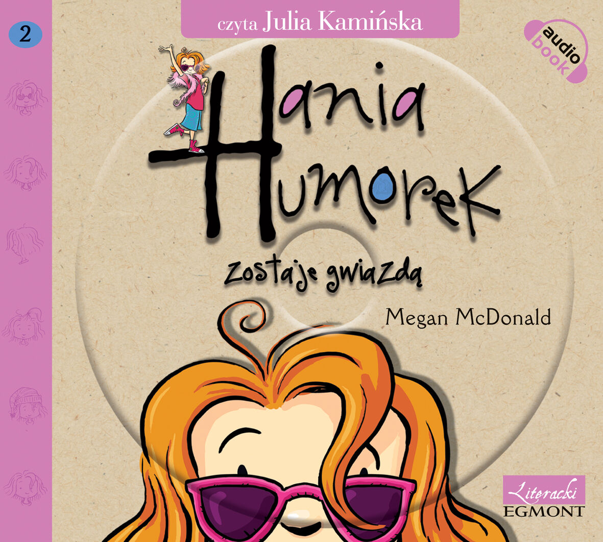 Hania Humorek zostaje gwiazdą. (audiobook CD)