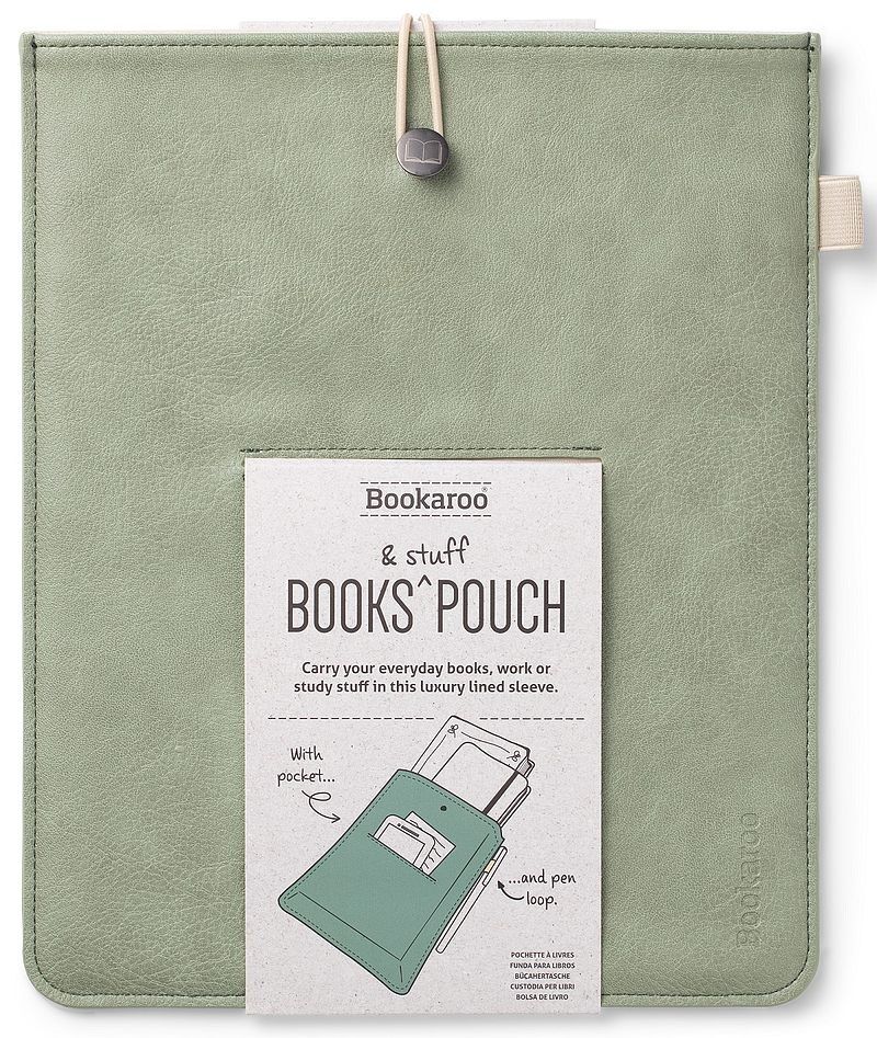 Etui na książkę oliwkowe if bookaroo books & stuff
