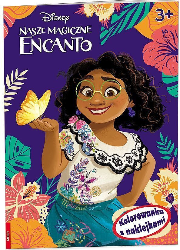 Disney encanto kolorowanka z naklejkami