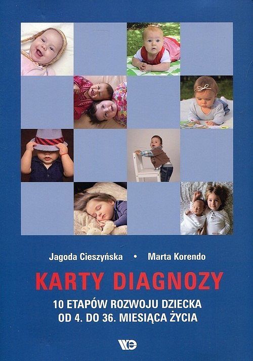 Karty diagnozy 10 etapów rozwoju dziecka od 4 do 36 miesiąca życia