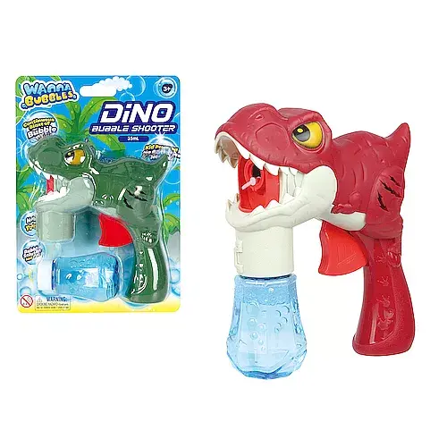 Pistolet do robienia baniek dinozaur 1 szt. Mix