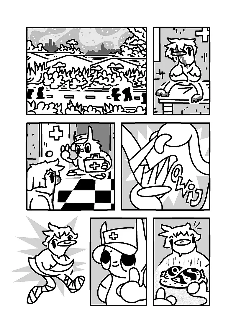 Czempion jeden wie czym jest... Froschien! tom 2.