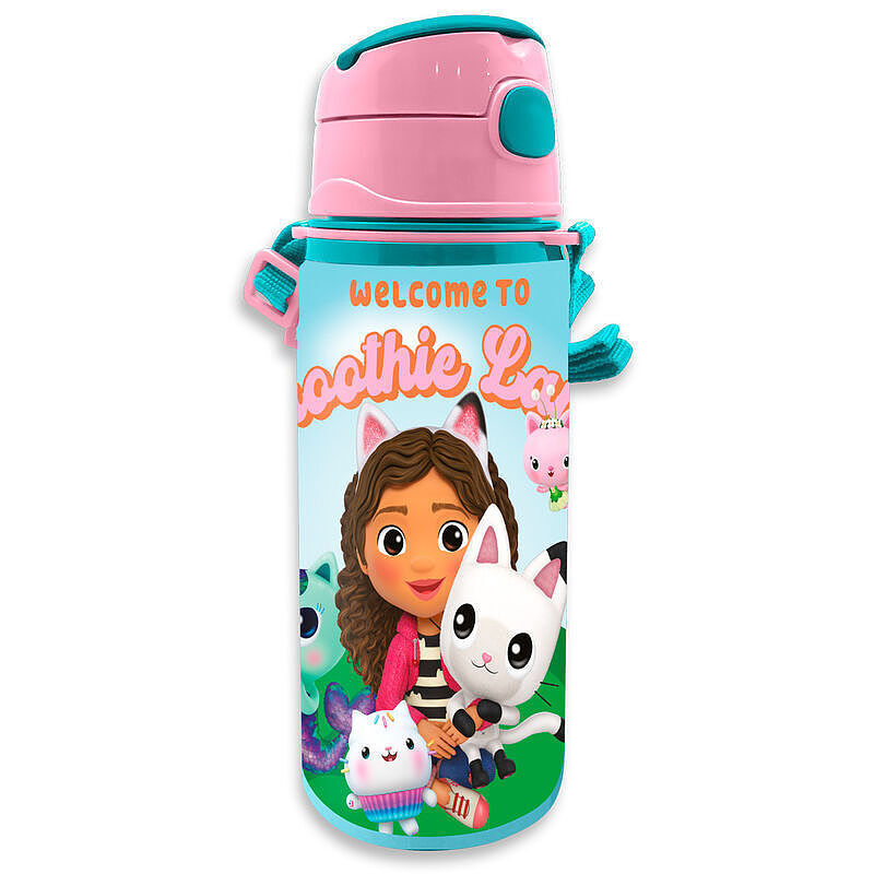 Bidon 600 ml aluminiowy gaabby's dollhouse