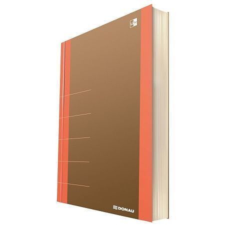 Notatnik donau life organizer 80 kartek pomarańczowy 165x230mm