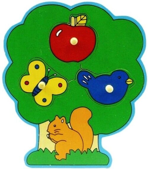 Puzzle drewniane Drzewo