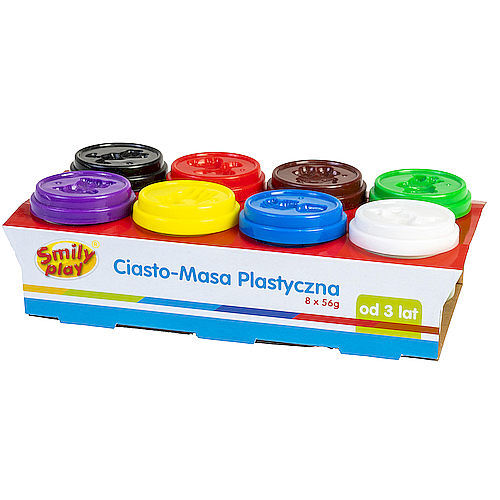 Ciasto masa plastyczna 8 sztuk
