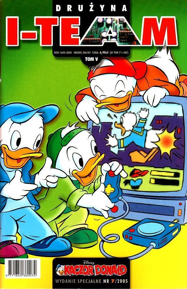 Kaczor Donald - Wydanie Specjalne - 11 - (7/2005) Drużyna I-Team