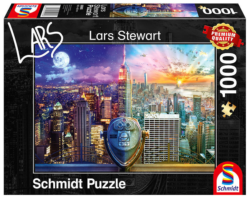 Puzzle 1000 pq dzień-noc nowy l. Stewart 109965