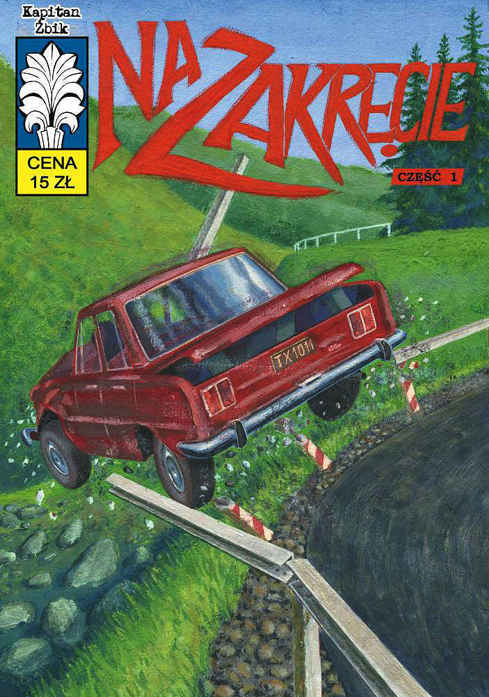 Kapitan Żbik - 31 - Na zakręcie (okładka B)