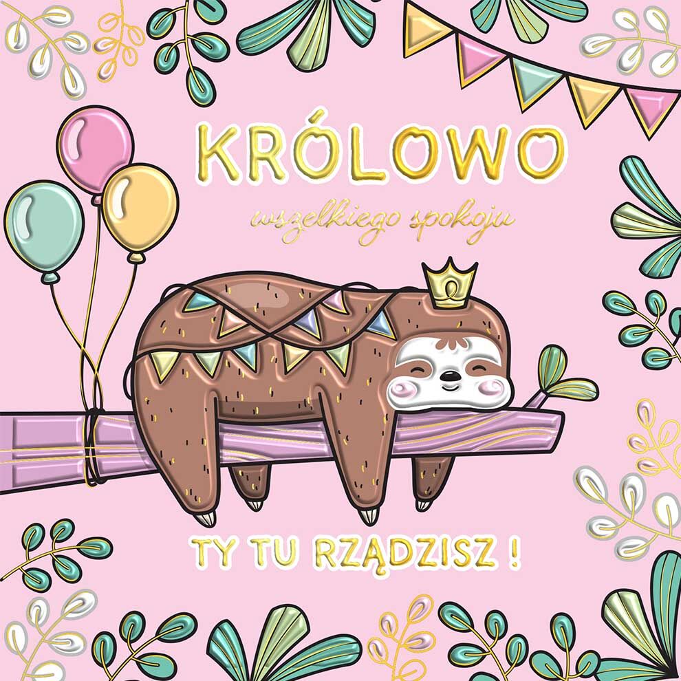 Karnet KW leniwa królowa