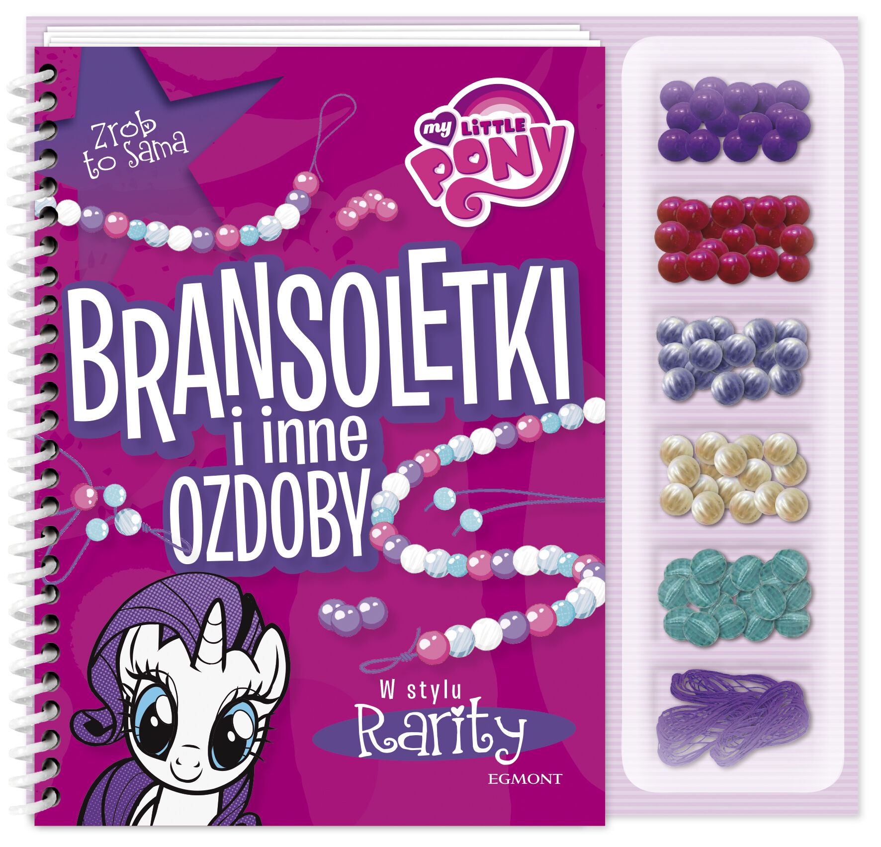 My Little Pony. Bransoletki i inne ozdoby w stylu Rarity
